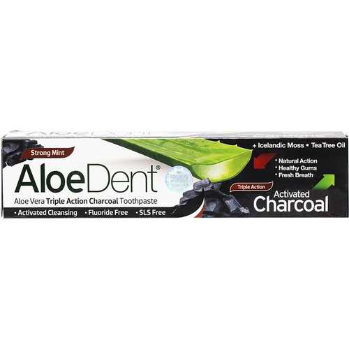 Triple Action Activated Charcoal Toothpaste 100ml