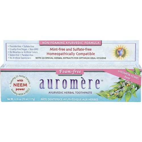 Ayurvedic Herbal Toothpaste - Cardamom Fennel 117g