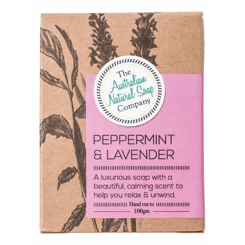 Peppermint Lavender Soap 100g