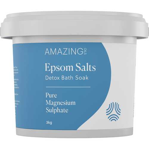 Pure Epsom Salts Detox Bath Soak 3kg
