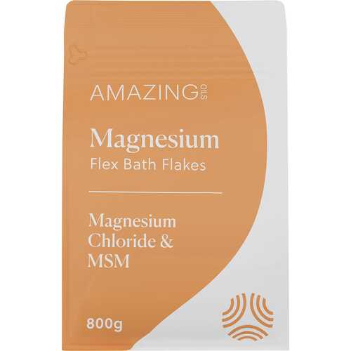 Magnesium Flex Bath Flakes + MSM 800g