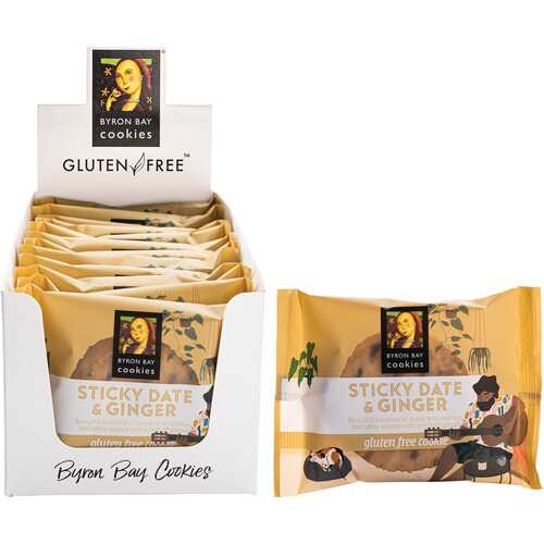 Gluten Free Cookie - Sticky Date Ginger (12x60g)