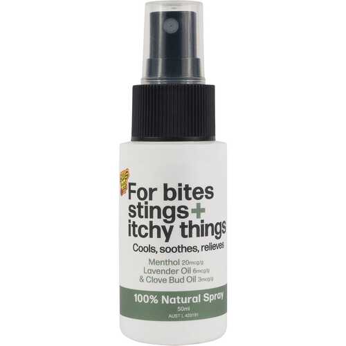 100% Natural Spray for Bites, Stings & Itchy Things 50ml