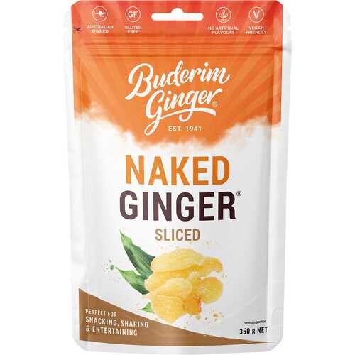 Naked Ginger Sliced 350g