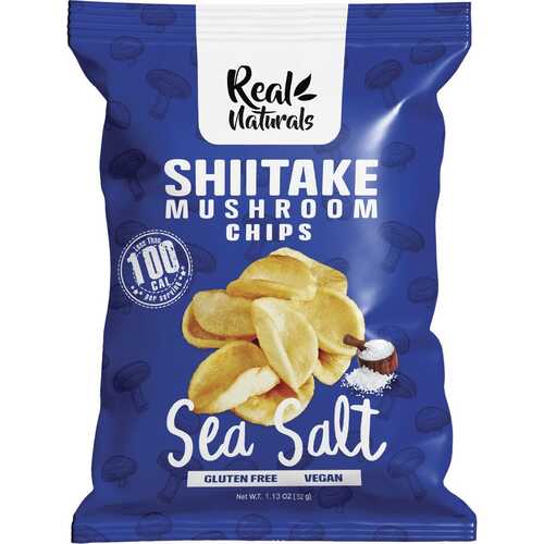 Shiitake Mushroom Chips - Sea Salt (12x32g)