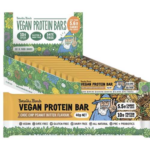 Vegan Protein Bar - Choc Chip PB (12x40g)
