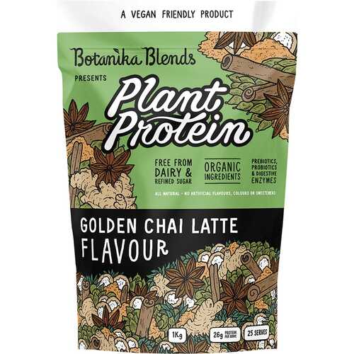 Vegan Plant Protein - Golden Chai Latte 1kg