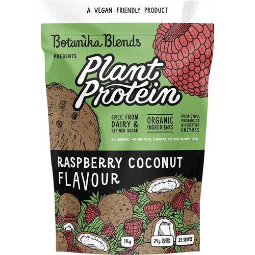 Vegan Plant Protein - Raspberry Coconut 1kg