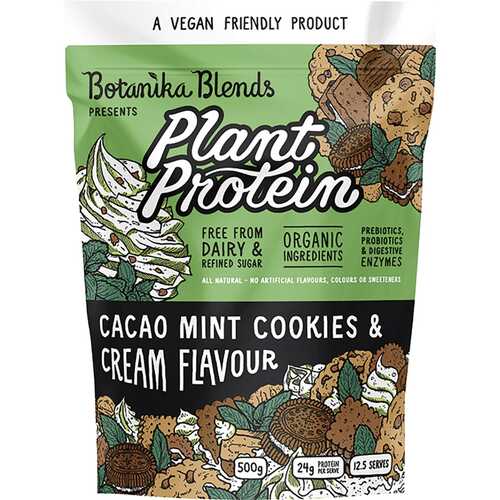 Vegan Plant Protein - Cacao Mint Cookies 500g