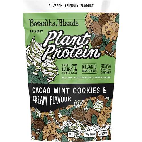 Vegan Plant Protein - Cacao Mint Cookies 1kg