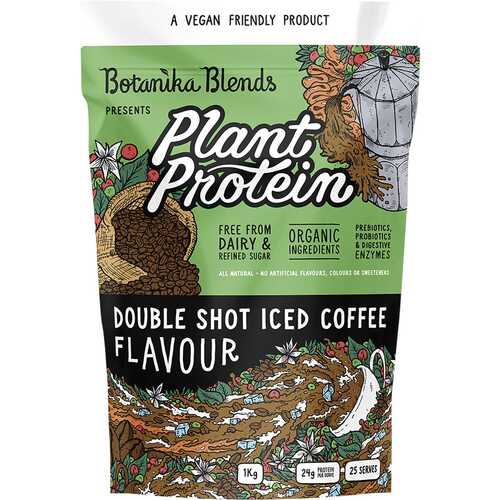 Vegan Plant Protein - Double Shot Iced Coffee 1kg