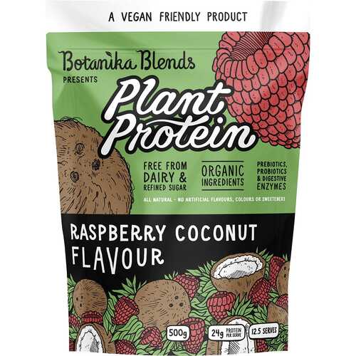 Vegan Plant Protein - Raspberry Coconut 500g