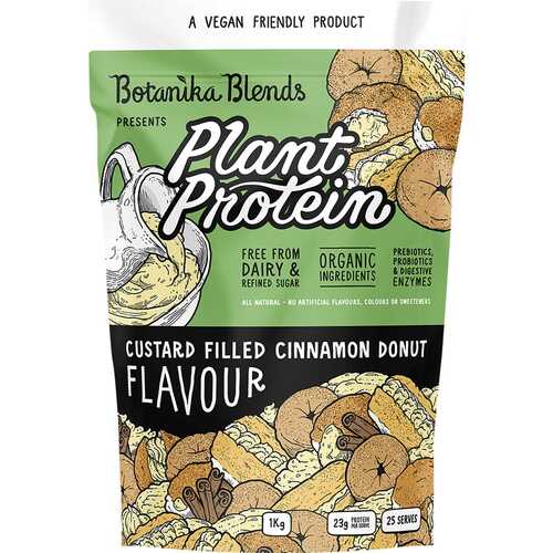 Vegan Plant Protein - Custard Cinnamon Donut 1kg