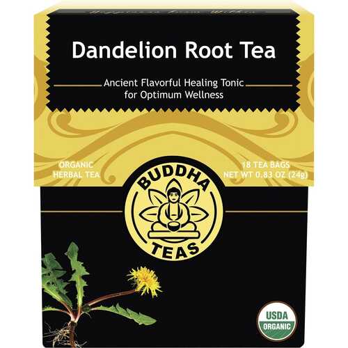 Organic Dandelion Root Tea Bags x18