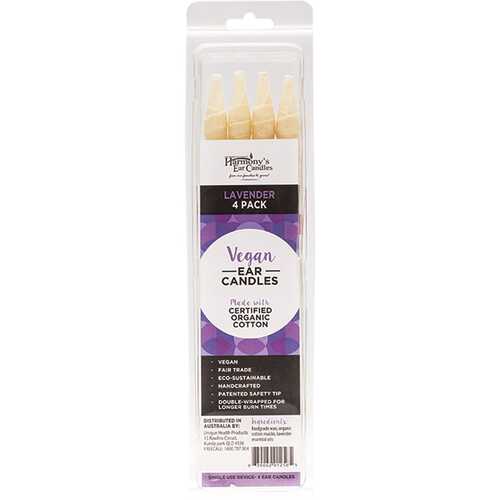 Vegan Ear Candles - Lavender x4