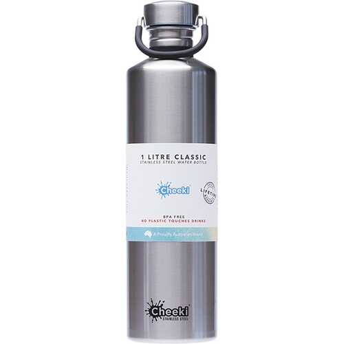 Stainless Steel Bottle - Silver 1L