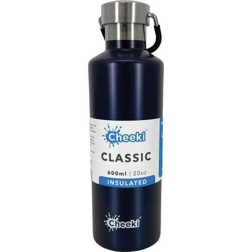 Insulated Stainless Steel Bottle - Ocean 600ml