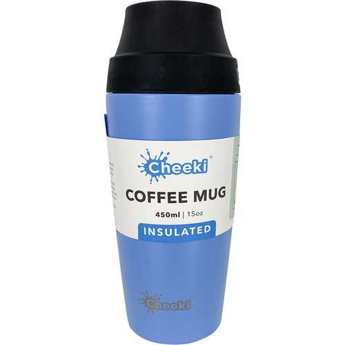 Insulated Stainless Steel Coffee Mug - Surf 450ml