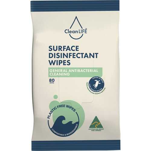 Surface Disinfectant Wipes x80