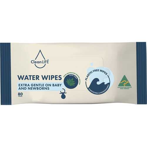 Extra Gentle Water Wipes x80