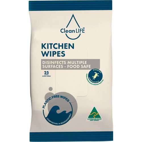 Mult Surface Disinfectant Kitchen Wipes x25