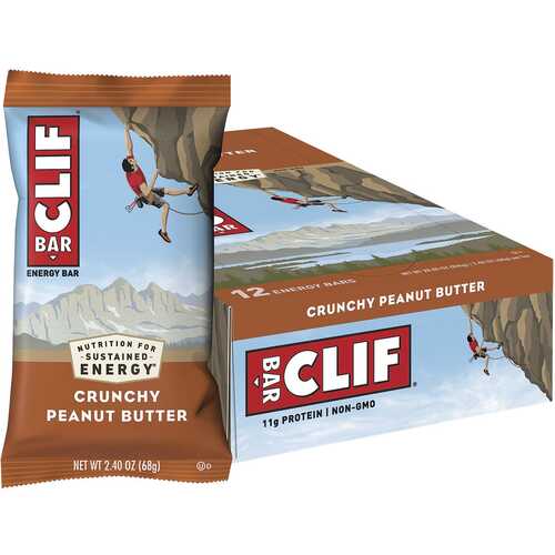 Energy Bar - Crunchy Peanut Butter Energy Bar (12x68g)