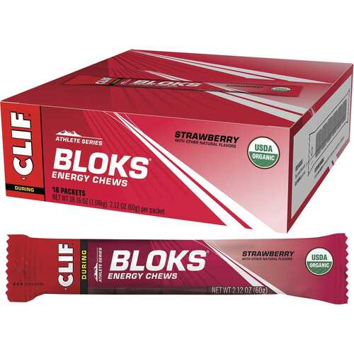BLOKS Energy Chews - Strawberry (18x60g)