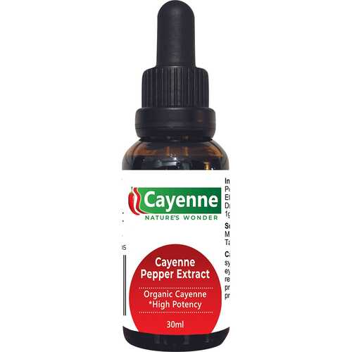 Organic Cayenne Pepper Extract 30ml