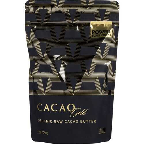 Organic GOLD Cacao Butter Chunks 250g