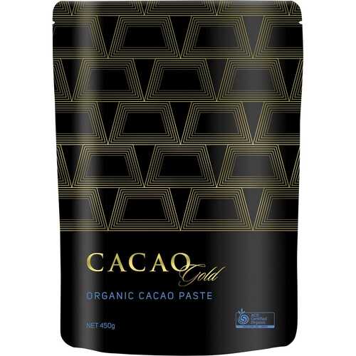 Organic GOLD Cacao Paste 450g
