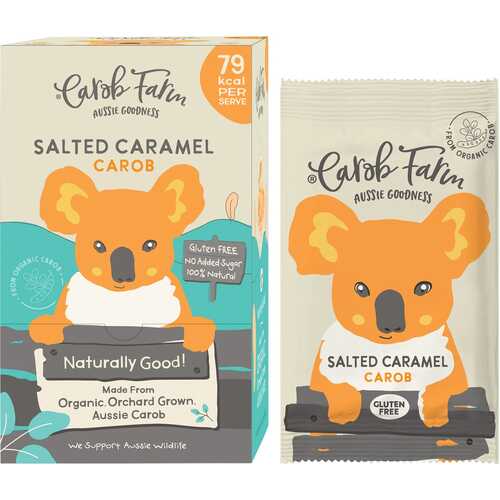 Salted Caramel Carob Koala Bars (50x15g)