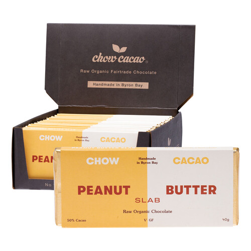 Vegan Organic Chocolate - Peanut Butter (15x40g)