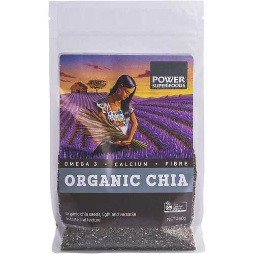 Organic Chia Seeds 450g