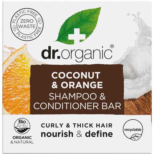 Coconut Orange Shampoo & Conditioner Bar 75g