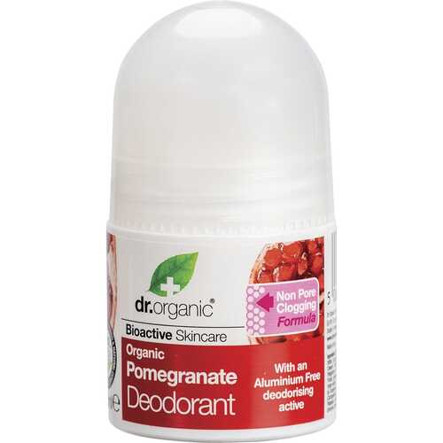 Organic Pomegranate Roll-on Deodorant 50ml
