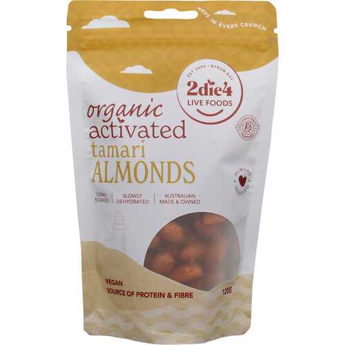 Activated Organic Tamari Almonds 120g