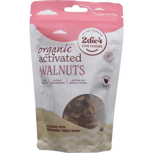 Activated Organic Walnuts 120g