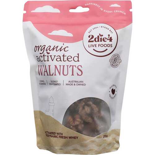 Activated Organic Walnuts 300g