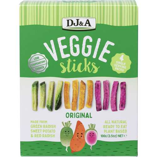 Natural Veggie Sticks - Original (4x25g)