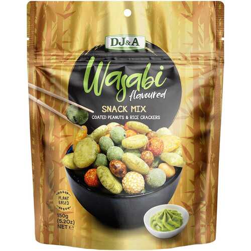 Natural Wasabi Flavoured Snack Mix (9x175g)