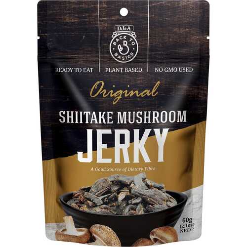 Vegan Shiitake Mushroom Jerky - Original (12x60g)