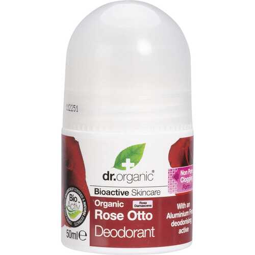 Organic Rose Otto Roll-on Deodorant 50ml