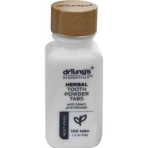Herbal Tooth Powder Tabs - Mint Free x100