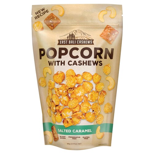 Popcorn with Cashews - Salted Caramel 90g