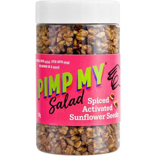 Spiced Activated Sunflower Seeds (5x135g)