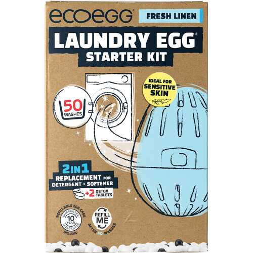 Laundry Egg Starter Kit (50 Washes) - Fresh Linen