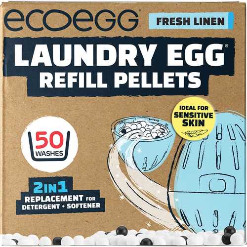 Laundry Egg Refill Pellets (50 Washes) - Fresh Linen