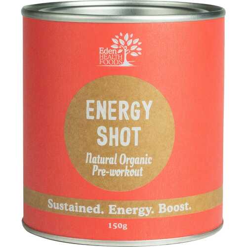 Energy Shot Organic Pre Workout 150g