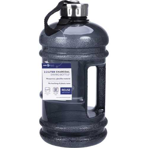 Eastar BPA Free Water Bottle - Charcoal 2.2L