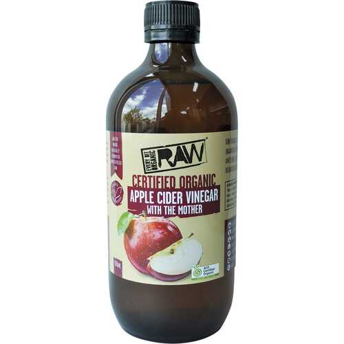 Organic Apple Cider Vinegar with the Mother (6x500ml)